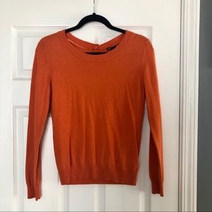 H & M orange sweater